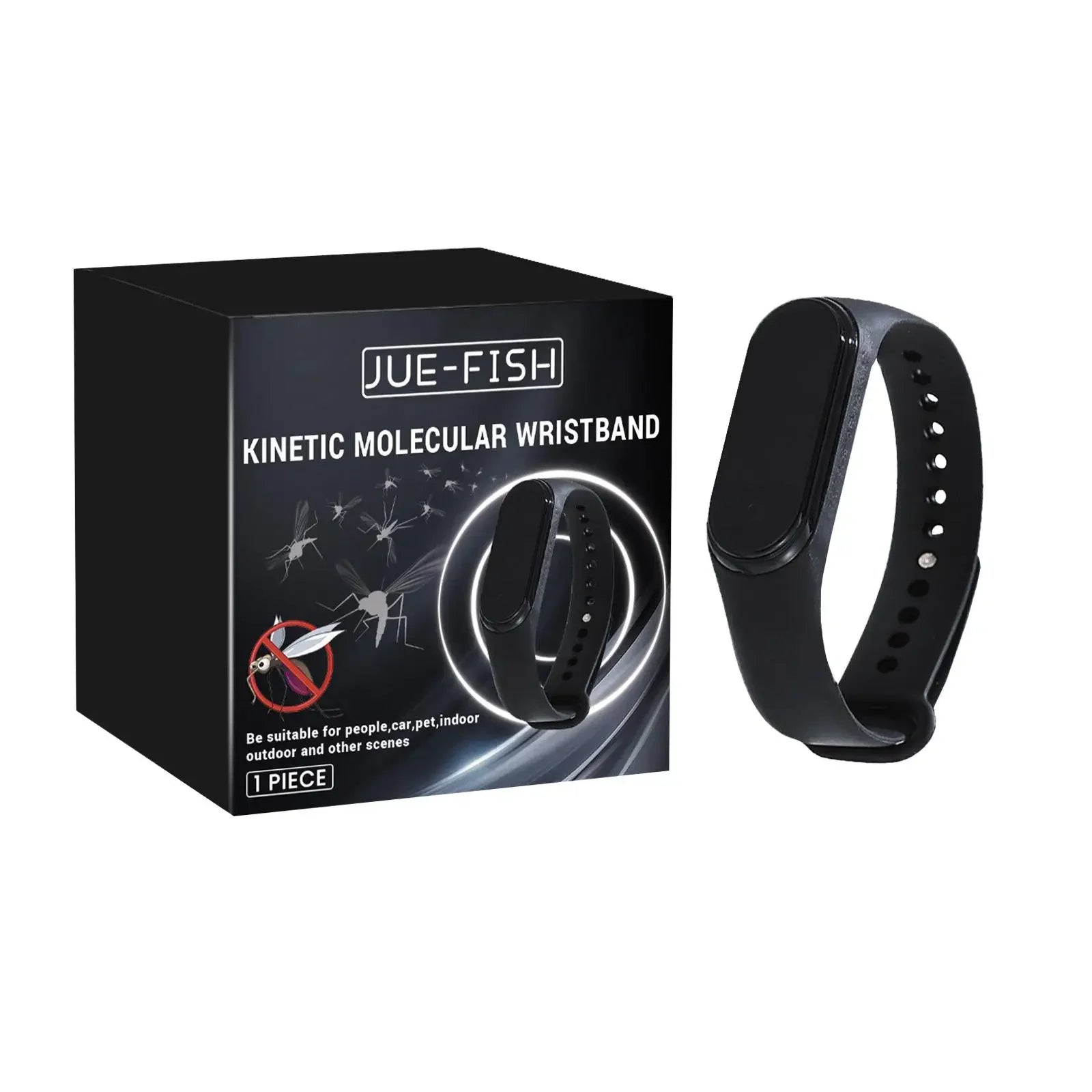 Pulsera Ultrasónica Antimosquitos Recargable Unisex (Sin Químicos)