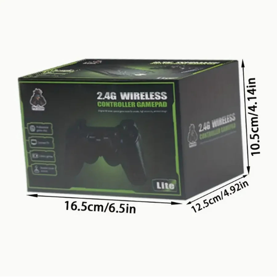 Consola Retro 4K Basix 64GB +20,000 Juegos y Controles Inalámbricos