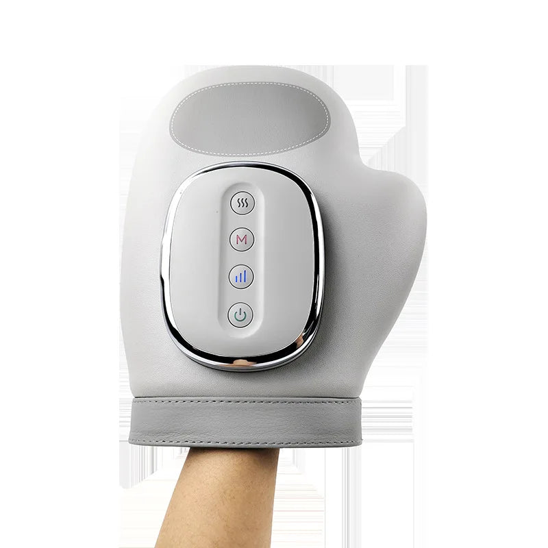 Masajeador de Manos Profesional con Terapia de Compresión Térmica, Guante para Alivio del Dolor, Artritis y Neuropatía del Túnel Carpiano