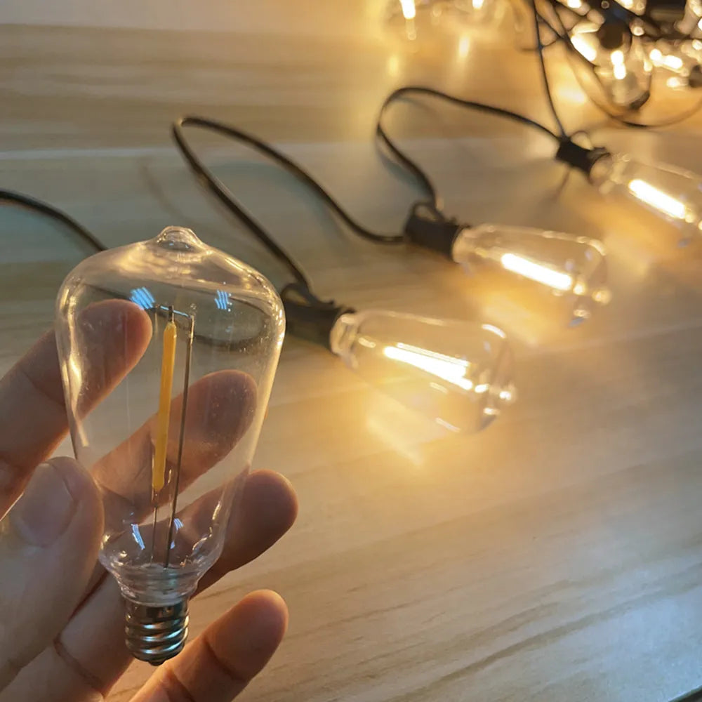 Guirnalda de Luces Solar LED para Exterior