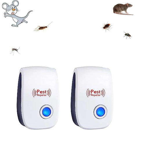 Repelente Ultrasónico Eléctrico para Insectos y Cucarachas