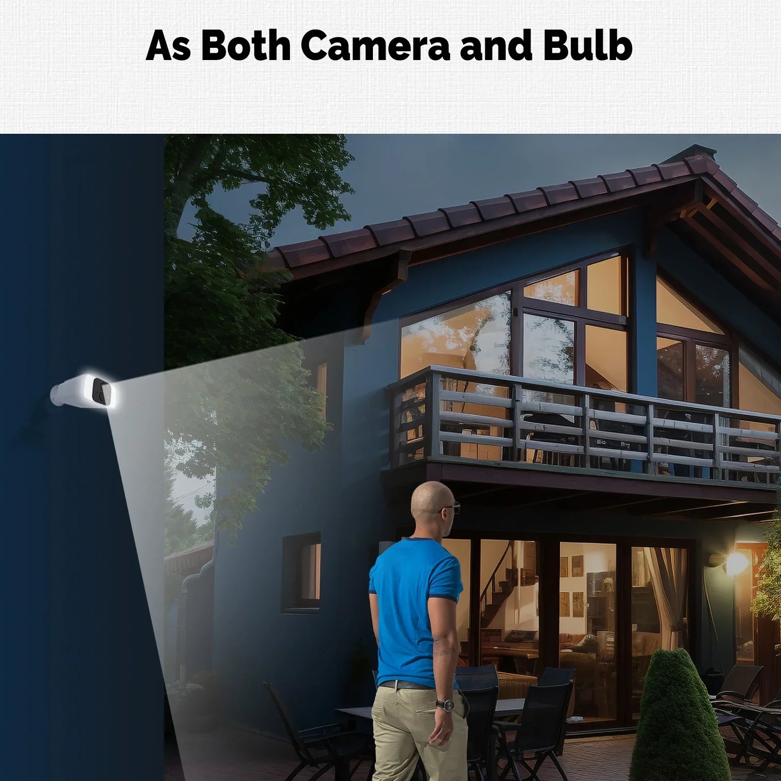 Cámara de Seguridad Solar WiFi Tuya, Tipo Bala, para Exteriores, 5MP, Impermeable, con Batería, CCTV, Vigilancia, Inalámbrica, Audio Bidireccional
