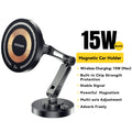 Essager-cargador inalámbrico magnético para teléfono de coche, soporte de montaje de pasta fácil de carga rápida de 15W para Magsafe iPhone 15 14 13 Pro Max